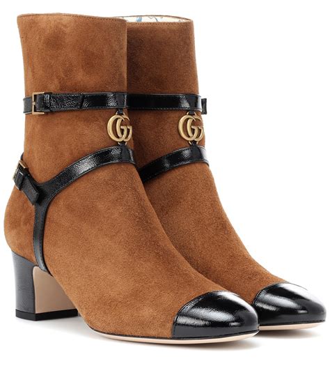 gucci ancle boots|Gucci ankle boots suede.